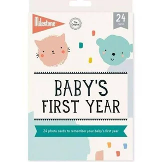 Milestone Cards Baby's First Year Card Set