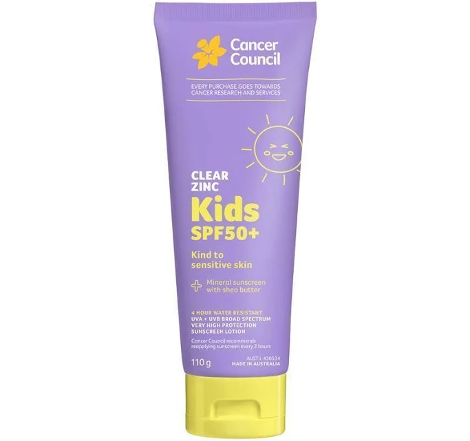 Cancer Council Kids Clear Zinc SPF 50+