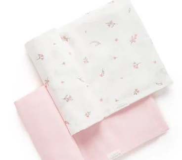 Pure Baby Muslin Wrap 2-Pack
