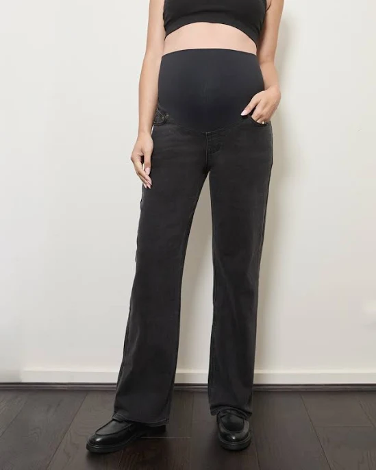 Soon Maternity Over Bump Straight Leg Jean
