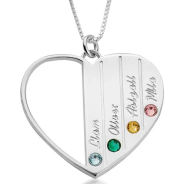 Mother & Co. Birthstone Necklace